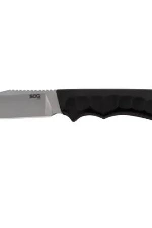Just Added - SOG Ace - Stonewash, Straight, Black Sheath