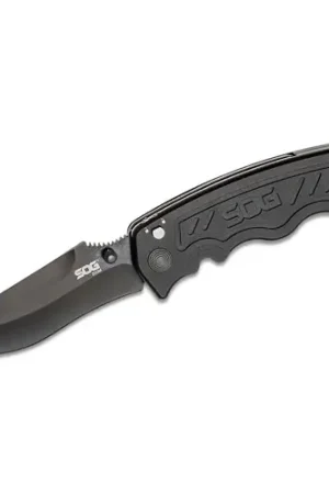 Only a Few Left | SOG Zoom 3.6" Assisted Folding Knife - Black TiNi
