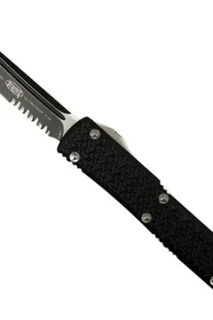 MICROTECH KNIVES 123-2 Ultratech T/E OTF Auto Knife, Black Combo Bl | Top Rated