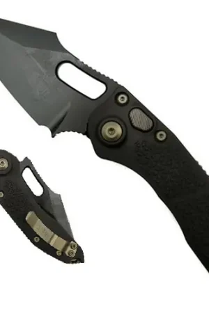 Flash Sale | MICROTECH KNIVES 169-1DLC Borka Stitch Wharncliffe Auto Knife, DLC
