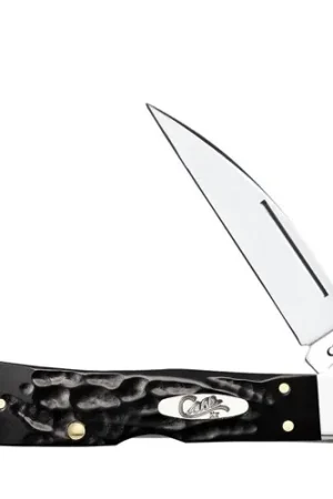 Best Seller | CASE KNIVES Jigged Rough Black Synthetic - Copperlock