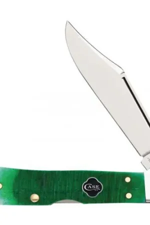 Available Now - CASE KNIVES Clover Bone Sawcut Jig Mini Copperlock