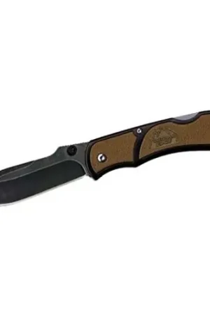 Special Buy | OUTDOOR EDGE 3.3" Chasm Medium, Plain Edge Brown