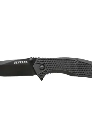 Best-Selling - SCHRADE Drop Point 3.35" ABS & TPR Handle