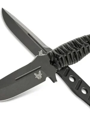 BENCHMADE Adamas Fixed Blade Knife - Black | Reduced Price