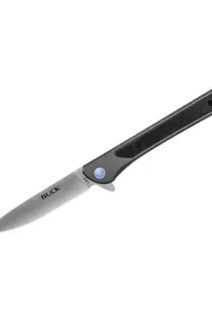 Best Price | BUCK KNIVES Cavalier 3-3/5" Drop Point Gray/SS