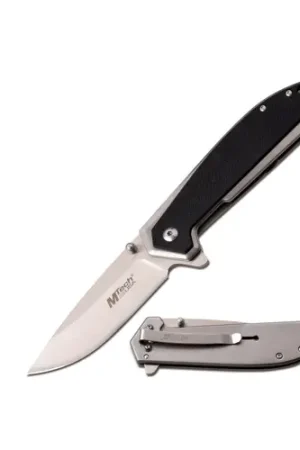 MTECH USA Manual Folder 3.25" Drop Point Blade - G10 Handle - Must-Have