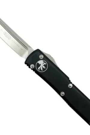 Newly Available - MICROTECH KNIFE UltraTech OTF Auto Knife Contoured T/E Distressed Black Apocalyptic