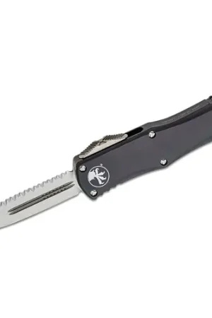 MICROTECH KNIFE Hera OTF AUTO Knife 3.125" Stonewashed Plain/Serrated Double Edge Dagger Blade - - Newly Added