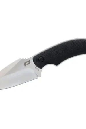 Save Now | SCHRADE Adder Fixed 2.75" Drop Point Blade | Black Handles w/ Sheath