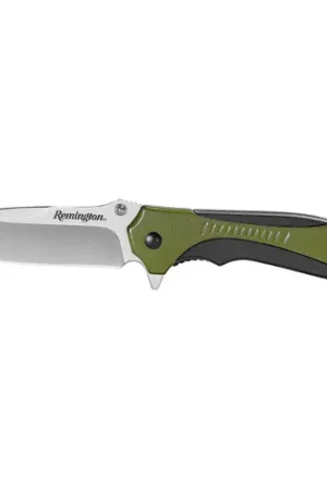 Best Value - REMINGTON Sportsman 8Cr13MoV SS Blade BlackOD Green G10
