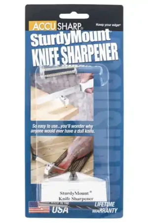 Best-Selling | ACCUSHARP Sturdy-Mount Sharpener Diamond Tungsten Gray