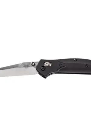 BENCHMADE 943 3.4" Clip Point Plain Edge Satin Finish | High Quality