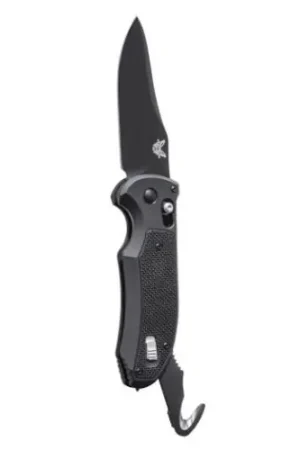 Affordable - BENCHMADE Auto Triage 3.58" Drop Point Coated Plain Edge