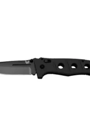 BENCHMADE Adamas 3.82" Drop Point Coated Finish Plain Edge - Top Rated