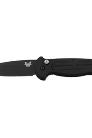 Bargain - BENCHMADE AFO II 3.56" Drop Point Coated Finish Plain Edge