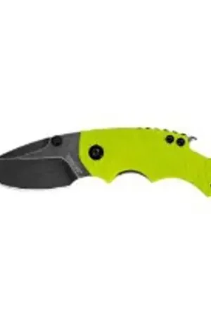 Act Fast - KERSHAW KNIVES Shuffle Lime Green Blackwash