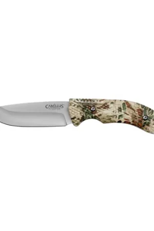 Deal of the Day - CAMILLUS KNIVES Inflame Plain Edge Brown/Tan ABS Grip 3.25"