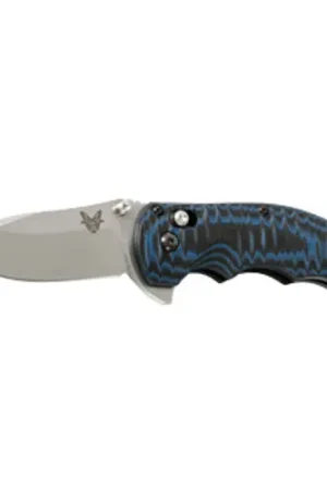 BENCHMADE Axis Flipper 3.18" Drop Point Plain Edge Satin - Latest