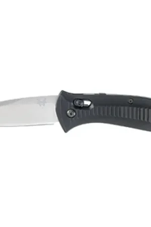 Top Seller - BENCHMADE Presidio 3.47" Drop Point Satin Finish Plain Edge