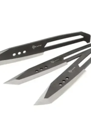 Ends Today - REAPR 33 Piece Chuk Throwing Knife Set 4.25" Blade - Black Stainless Steel w/ Nylon Sheath
