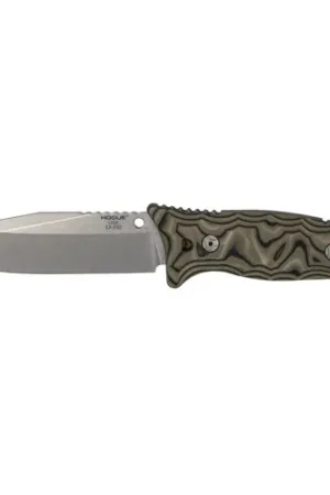High Quality | HOGUE EX-F02 4.5"Clip Point Tumble Polish G-Mascus Green
