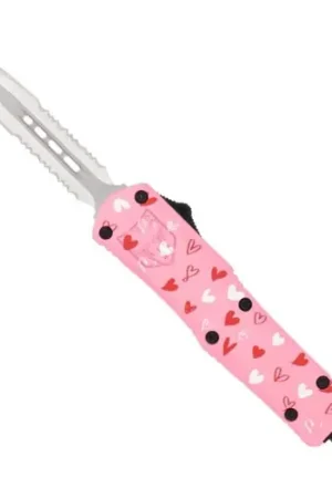 Act Fast - COBRATEC Small Pink Love Warrior FS-3 Dagger 2Side Serrated
