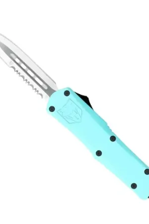 Almost Gone | COBRATEC Small Mint Blue FS-3 Dagger 1 Side Serrated