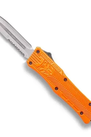 Best-Selling | COBRATEC Small Orange CTK-1 Dagger 1-Side Serrated