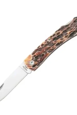 BEAR & SON Small Locking Farmhand / Clip India Stag Bone - Hot Buy