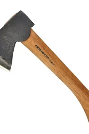 Ready to Ship | CONDOR TOOL KNIFE Scout Hatchet, Leather Sheath