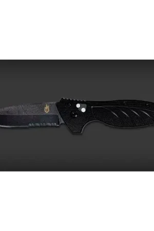 GERBER KNIVES Gerber / Emerson Alliance - Black, Serrated | Clearance Deal