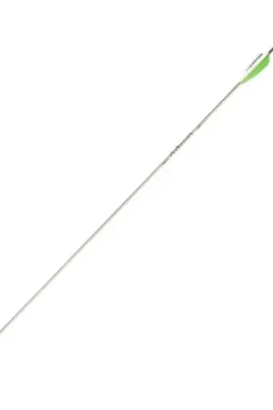 Hot Deal - EASTON TECH Genesis 3" Diamond Vanes Aluminum Arrows - Silver | 6 Pack