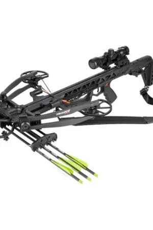 While Supplies Last - BEAR ARCHERY Trance 410 Ready-To-Hunt Crossbow Package - Black