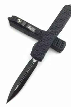 Highly Rated | MICROTECH KNIVES Ultratech OTF Double Edge Black Tactical