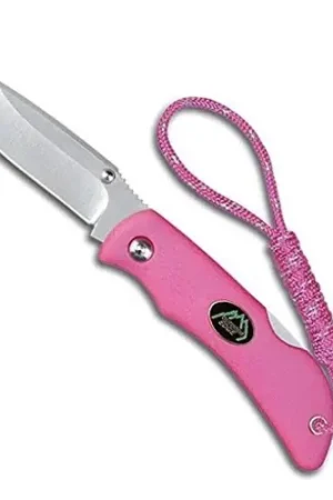 Special Discount - OUTDOOR EDGE Mini Babe Folding Knife - Pink