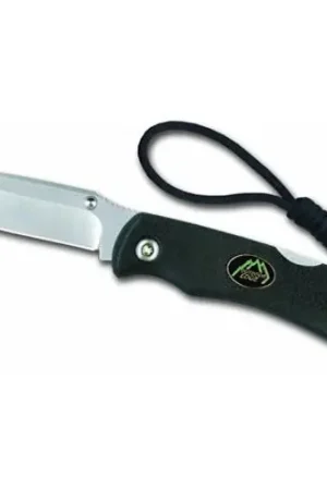 Hassle-Free Returns | OUTDOOR EDGE Mini-Grip Black Kraton Handle