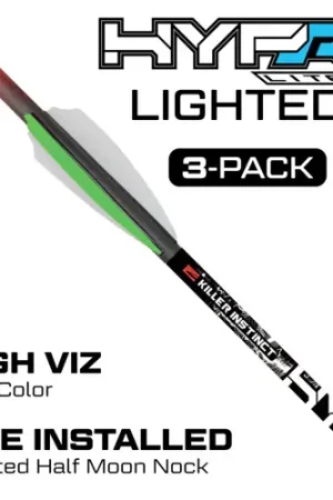 Daily Deal - KILLER INSTINCT Lighted Hypr Lite 20" Crossbolts 3pk