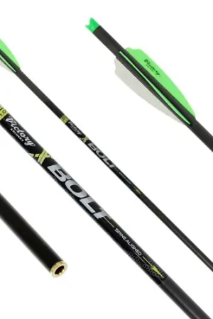 Manufacturer Direct - VICTORY ARCHERY XBolt 20" Half Moon Nock Fletched 6pk