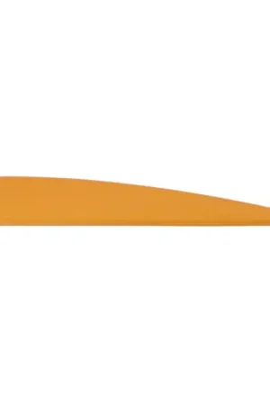 Sale - ARIZONA ARCHERY Elite Plastifletch Vanes Sunset Gold 3.875" 100pk