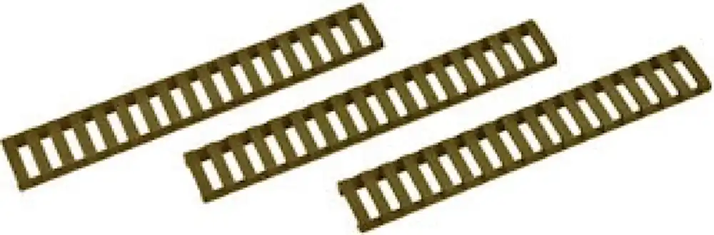 Ready to Order - Ergo Rail Cover LowPro Ladder 18 Slot Composite