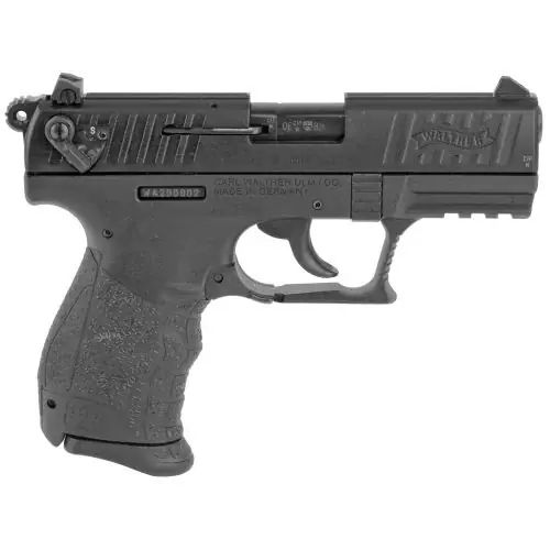Now Available | Walther P22 CA California-Compliant .22 LR Blue/Black Pistol