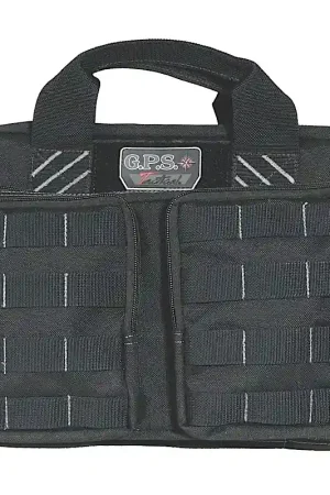 GPS Tactical Quad +2 Pistol Case 1000D Nylon - Buy Today