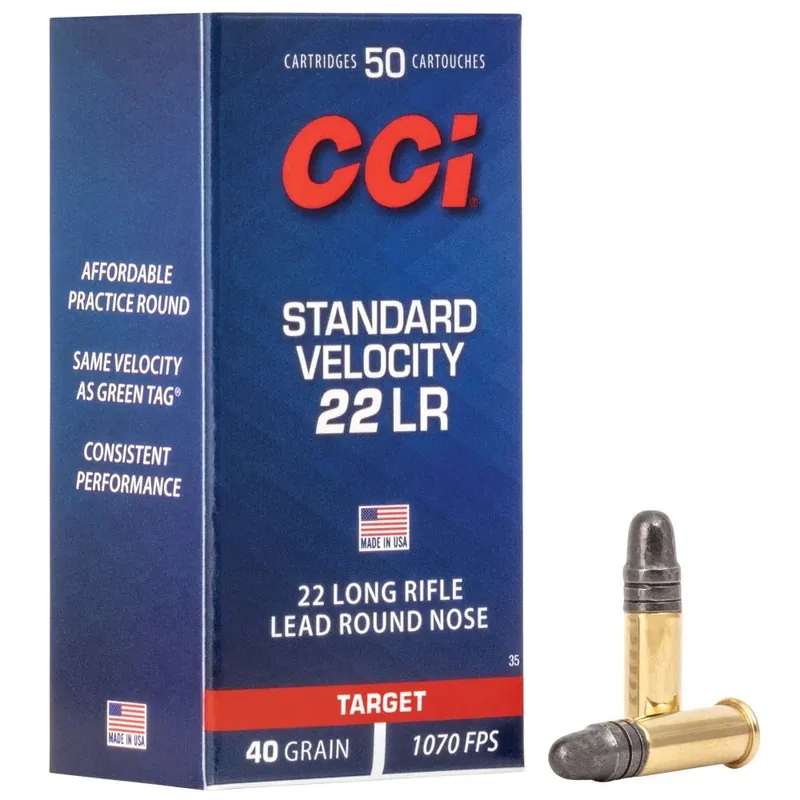 CCI Standard Velocity .22 LR - Direct From Factory