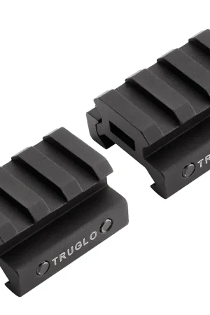 Secure Payment - TruGlo Riser Mount 2 Piece Picatinny Rail 1/2 in Aluminum .50 Accessory