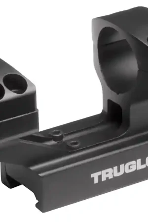Free Returns - TruGlo TG8963B 1-Inch Tactical Scope Mount 1-Piece Weaver