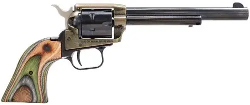 Heritage Manufacturing Rough Rider Jonny Boy Camo 6.5-inch .22 LR Blue/Black Revolver - Newly Available
