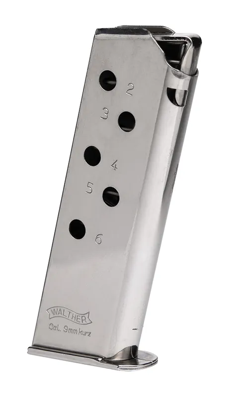 New Release - Walther PPK/S Magazine .380 ACP 7rd Nickel