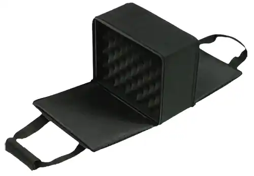 Deal - Bulldog Cases & Vaults Hard-Sided Double Pistol Gun Case Nylon Black