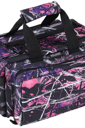 Price Drop | Bulldog Cases & Vaults Deluxe Range Bag w/Strap 13x7x7 Nylon Range Bag Muddy Girl Camouflage
